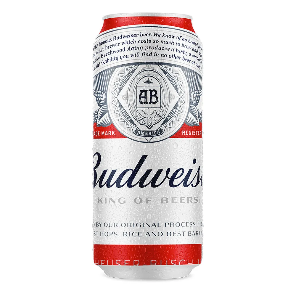 Budweiser lata